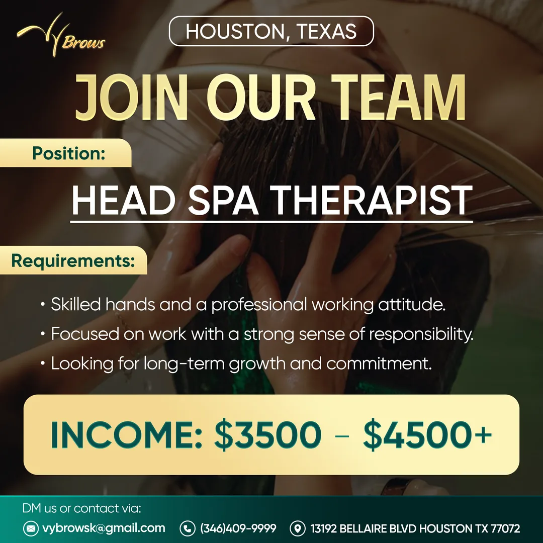 Head Spa Therapist