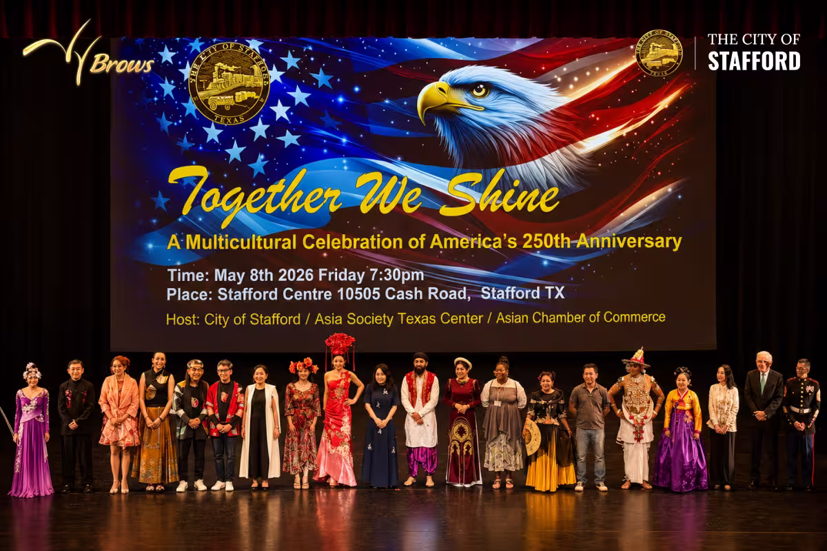 VyBrows Beauty Joins "Together We Shine" & Receives Honorary Award at America's 250th Anniversary Celebration