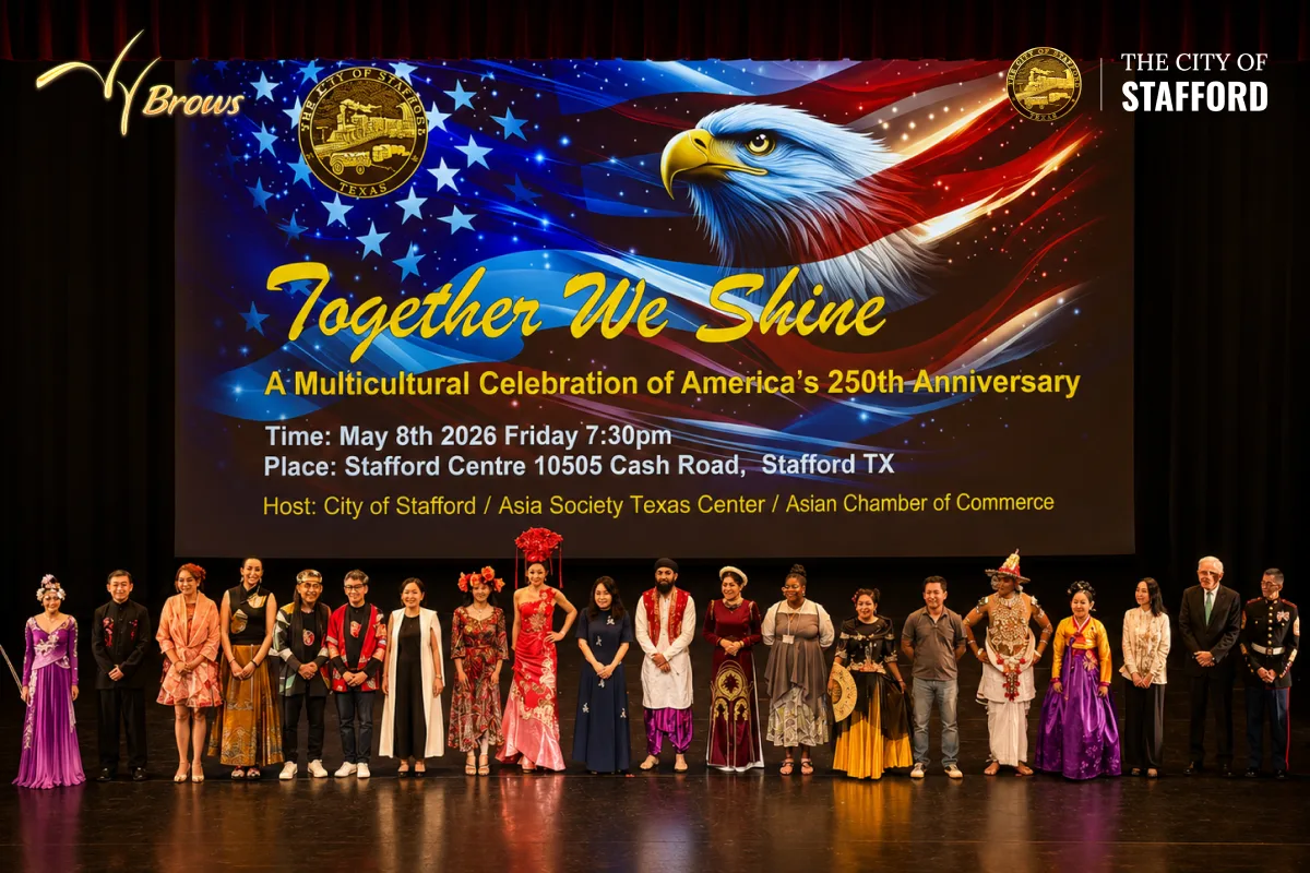 VyBrows Beauty Partners & Receives Honor at the 'Together We Shine' 250th Anniversary of America Celebration