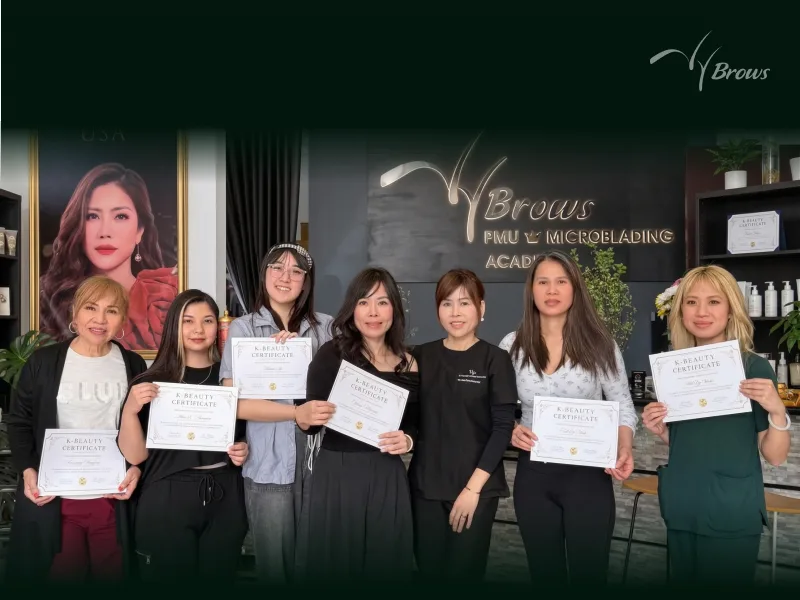 Professional PMU courses at VyBrows Beauty Academy Houston